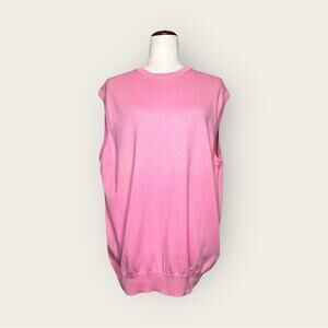 NWOT | Bottega Artigiana | Sweater Vest | Pink | See Measurements